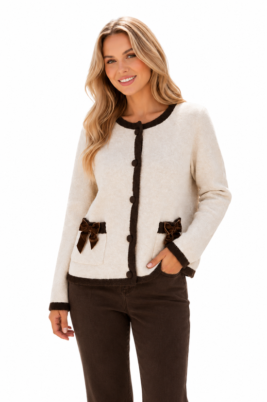 Gianna Bow Cardigan