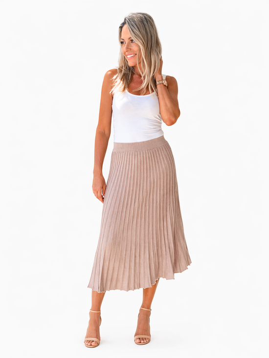 Lily pleated skirt
