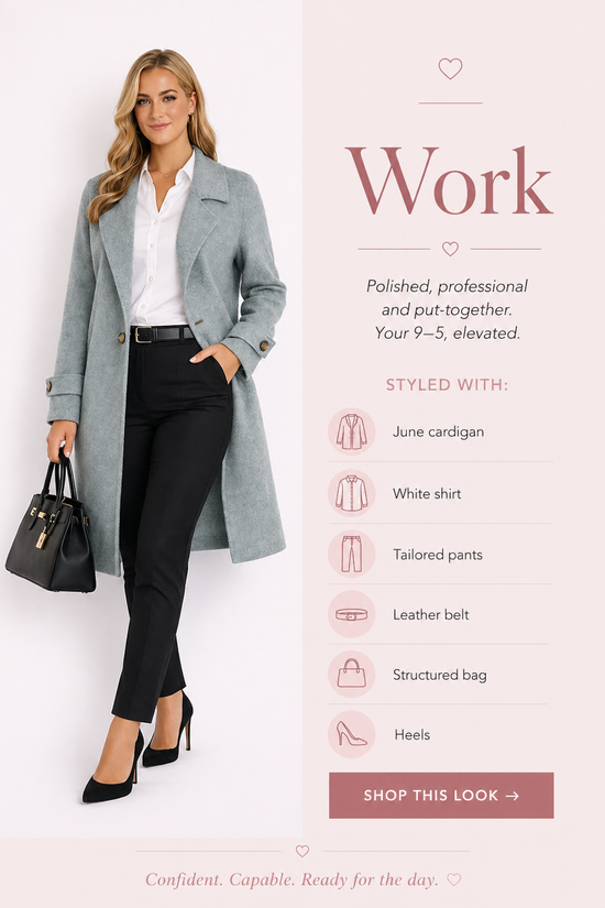 June Sage Long Line Button Cardigan – Soft Layers, Clean Lines